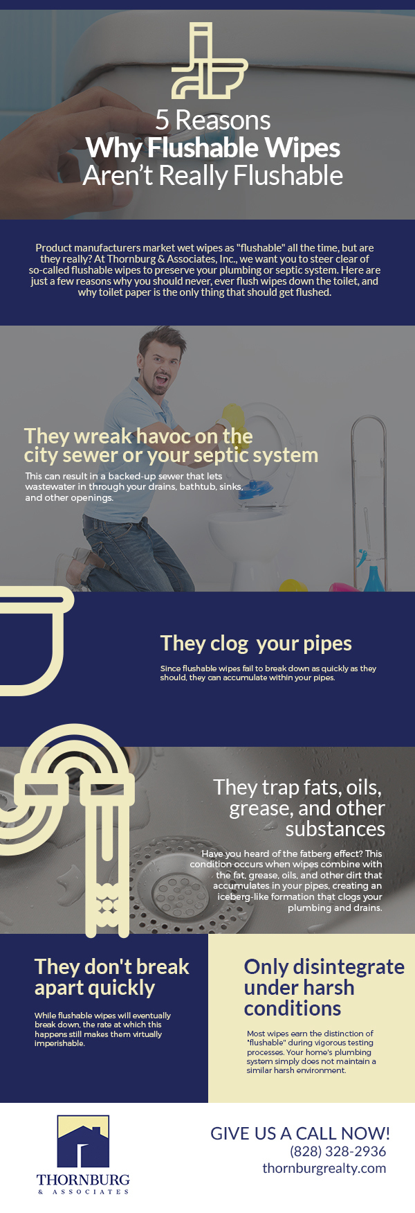 5 Reasons Why Flushable Wipes Aren’t Really Flushable [infographic]